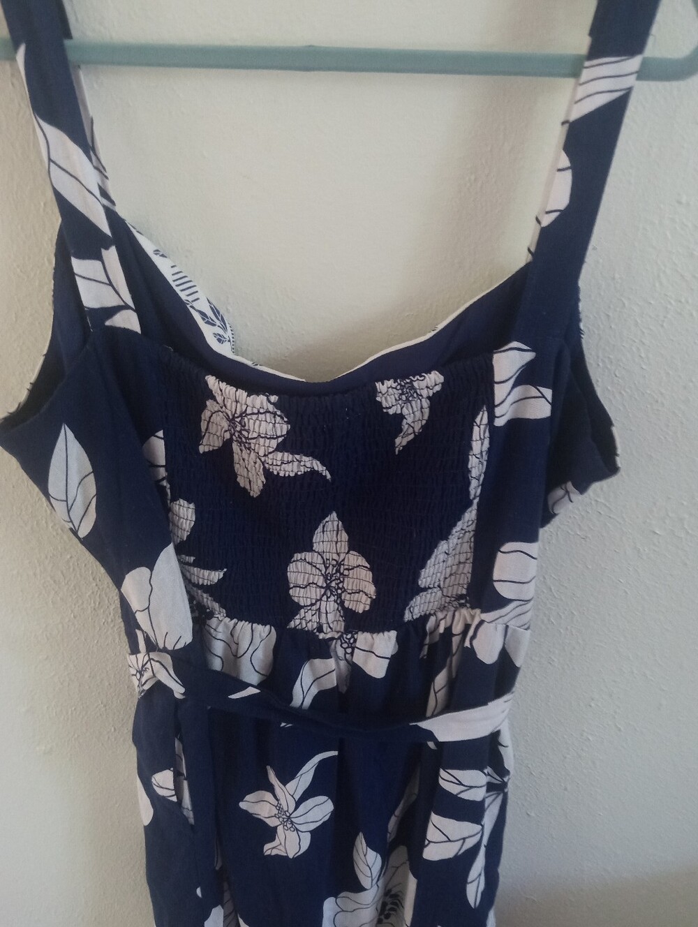 DRAPER JAMES Tie Waist Tropical Print Sun Dress | XXL - Picture 5 of 9
